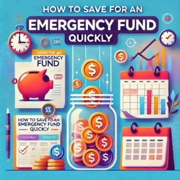 How to save for an emergency fund quickly
